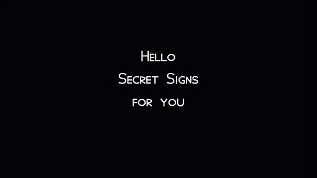 SECRET SIGNS part1 - Handsigns, Bridge Walkers, Bridge Walker
