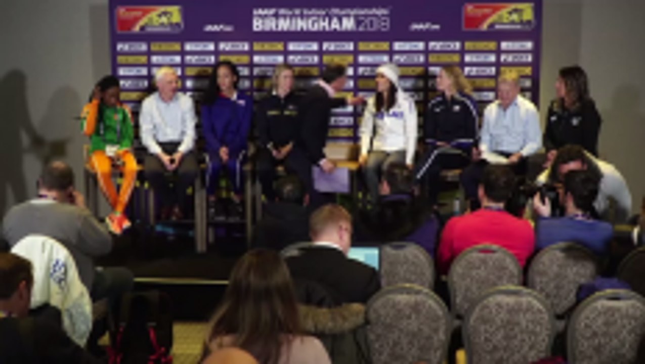 IAAF Indoor World Championships news conference