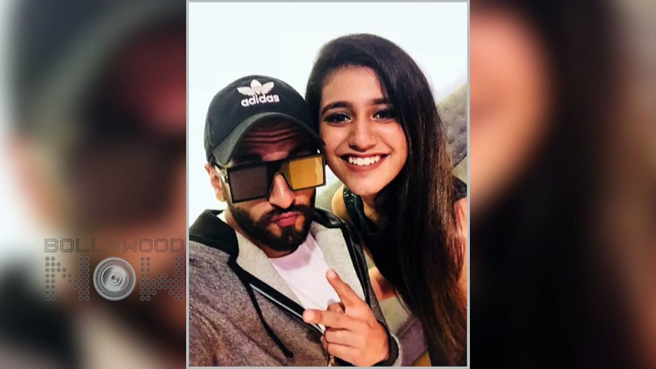 Priya Varrier EPIC Reaction On Meeting Ranveer Singh At URI Screening