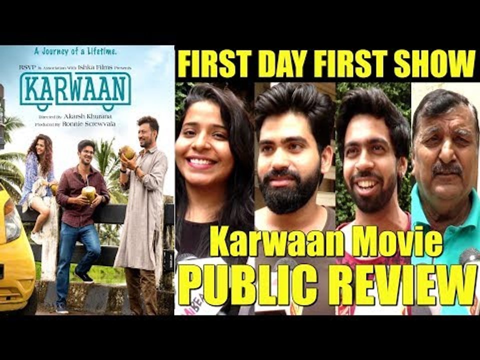 KARWAAN Movie PUBLIC Review | First Day First Show | Irrfan Khan, Mithila Palkar, Akarsh Khurana
