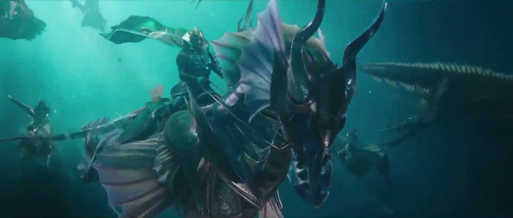 AQUAMAN ''King Nereus VS Ocean Master'' Scene Superhero Movie [FHD]