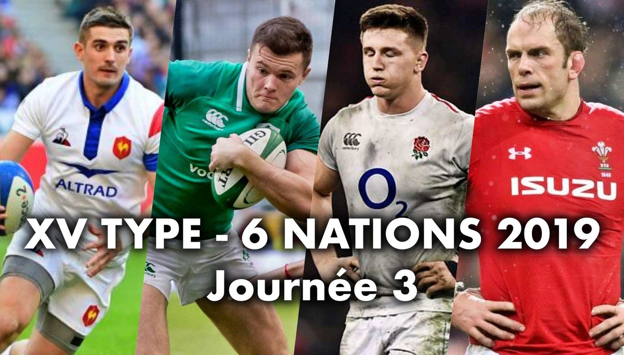 Composition Type - 6 Nations 2019 - Journée 3