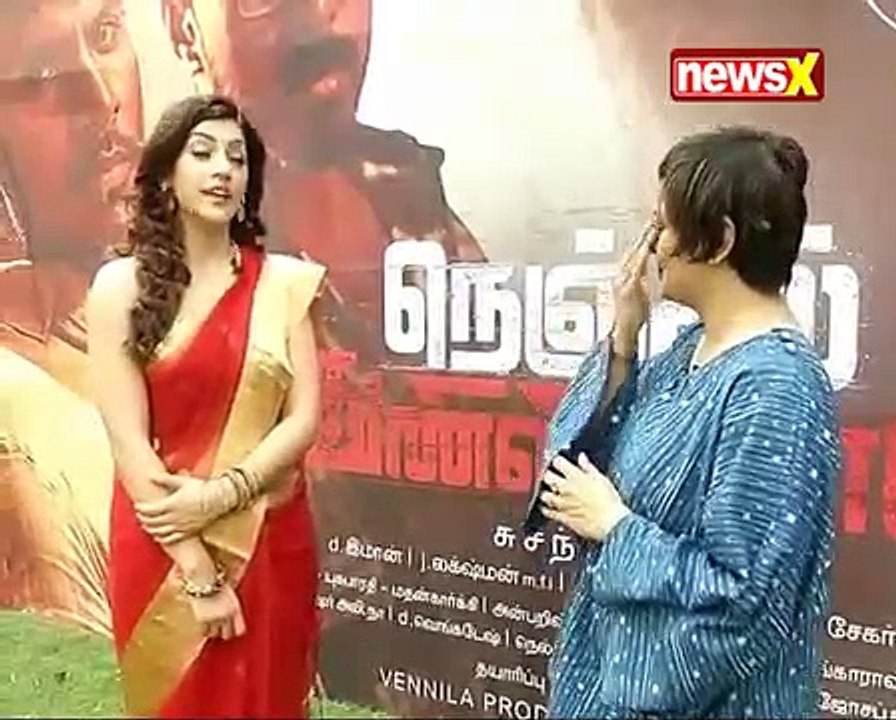 Mehreen Pirzada talks about her role in Nenjil Thunivirundhal