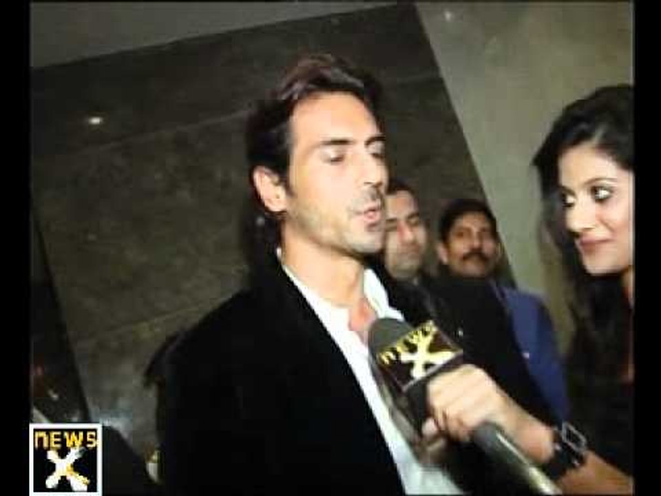 Arjun Rampal walks the ramp