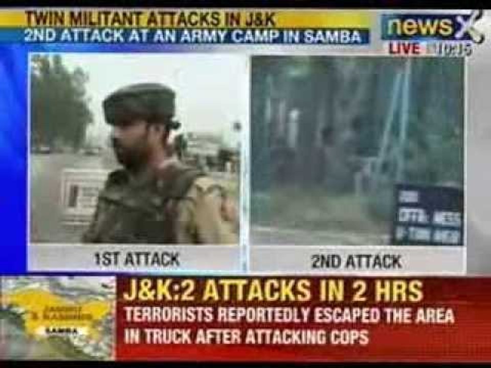 Breaking News : Two attacks in two hours in Jammu and Kashmir
