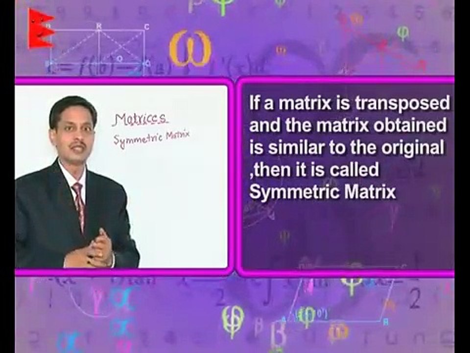 What is Symmetric Matrix