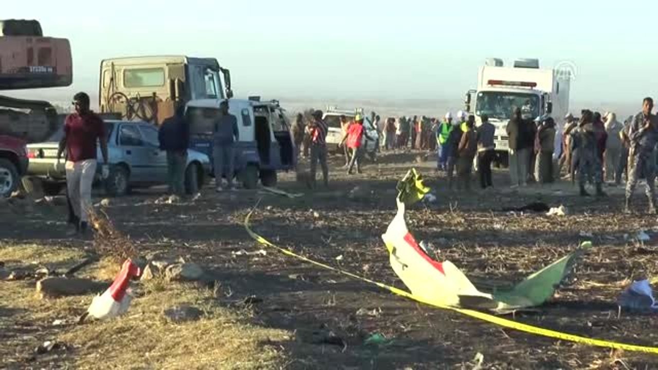 Etiyopya'da Yolcu Uçağı Düştü - Addis Ababa