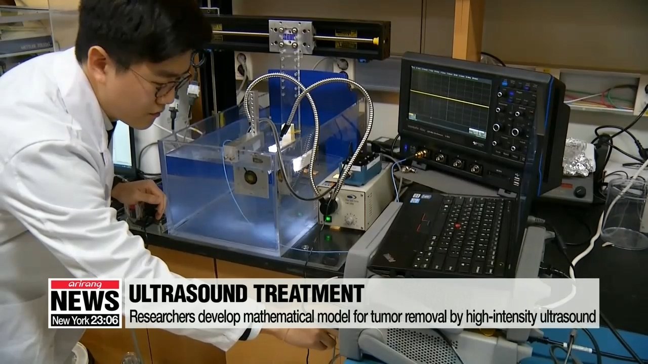 Korean researchers develop mathematical model for tumor removal by high-intensity ultrasound