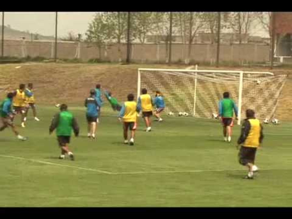 Entrenamiento Pachuca