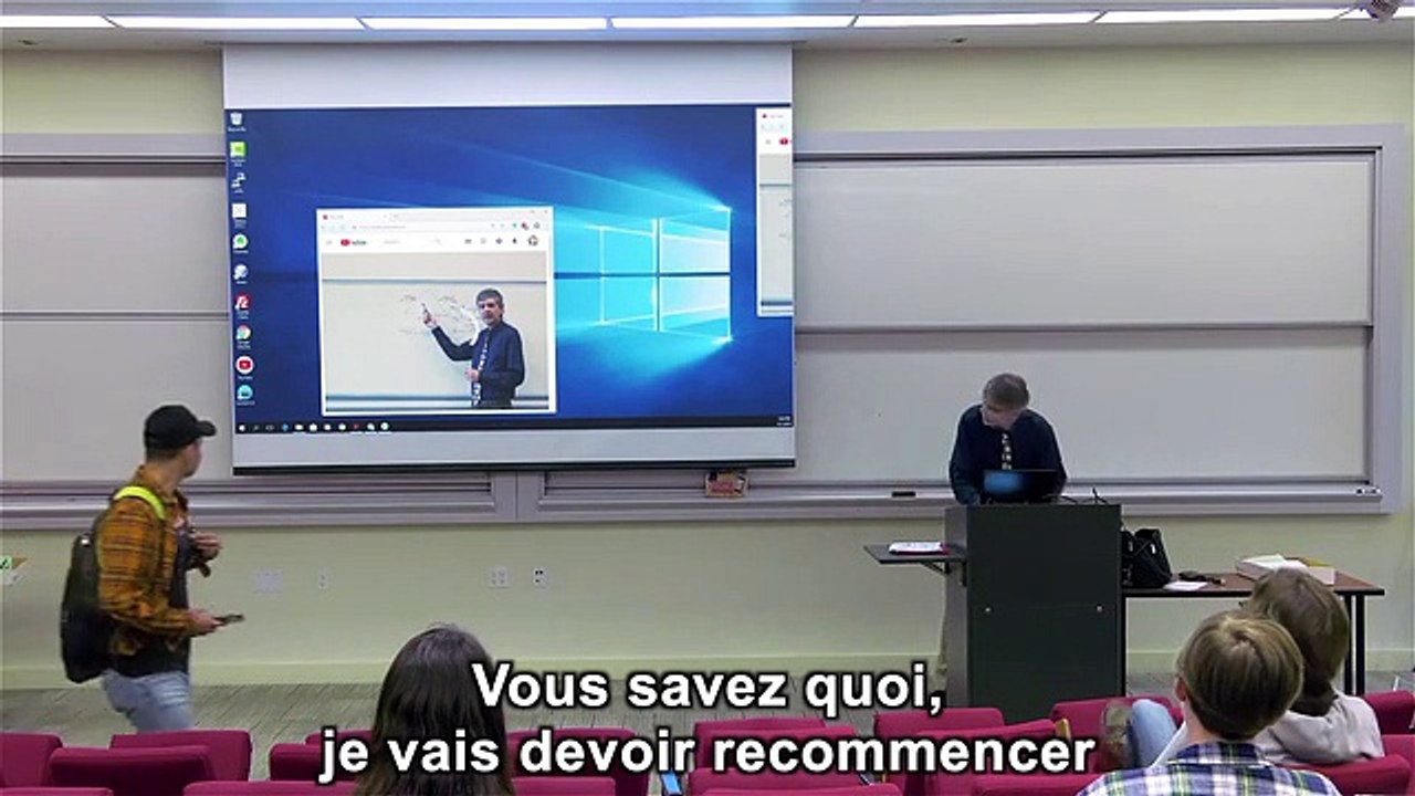 Un prof de maths fait un poisson d'avril (2019)