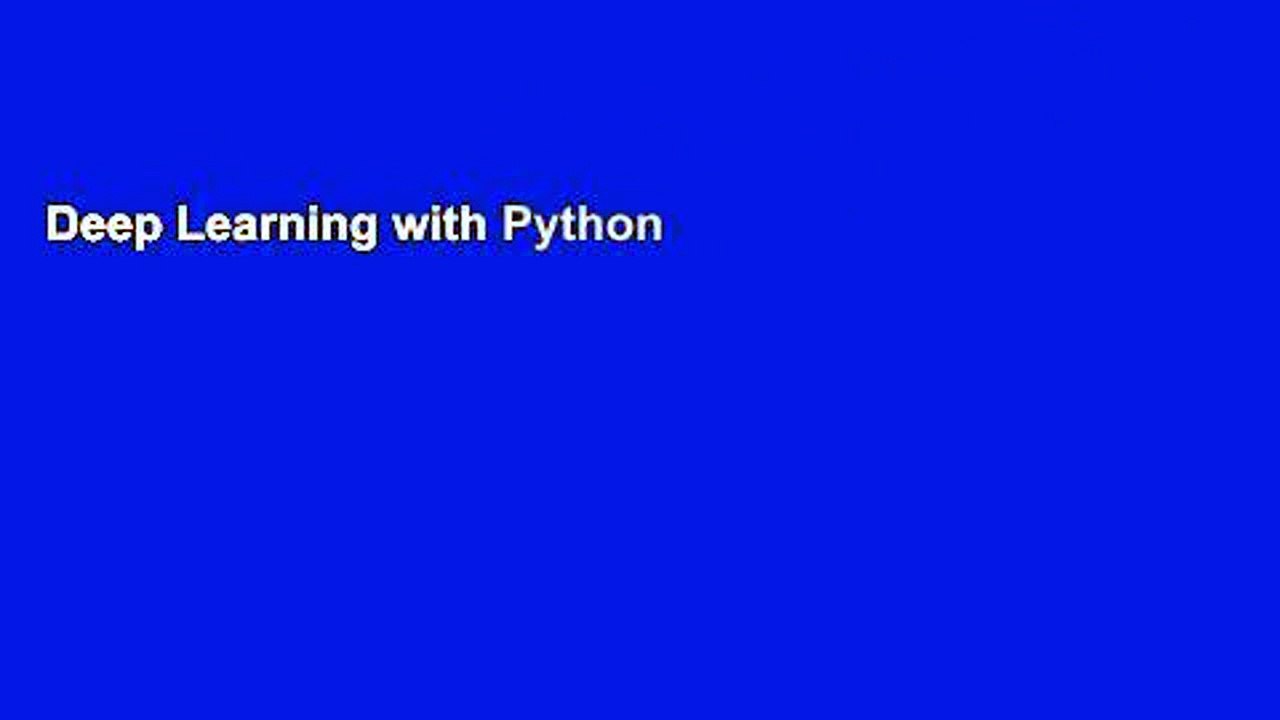 Master Deep Learning with Python: Your Ultimate Beginner's Guide 📘