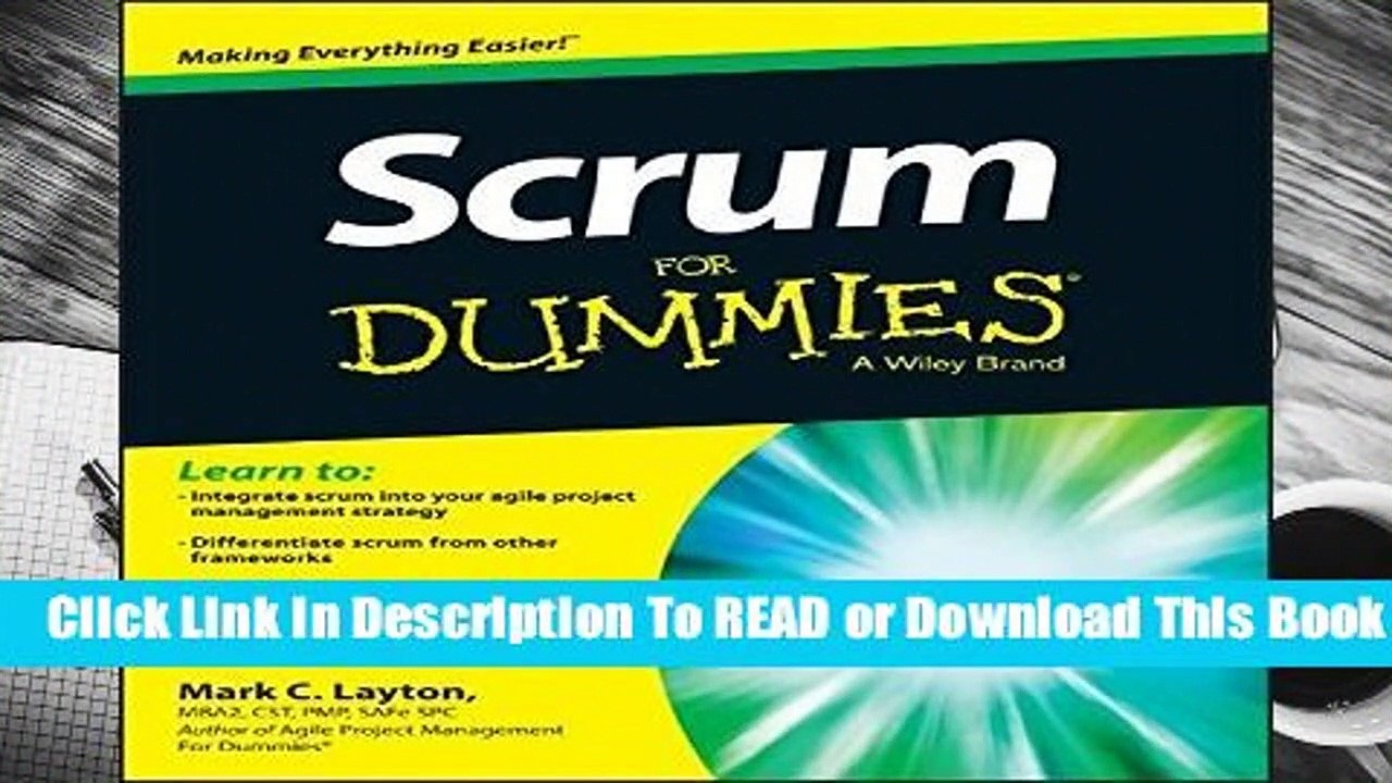 Full E-book Scrum For Dummies  For Online