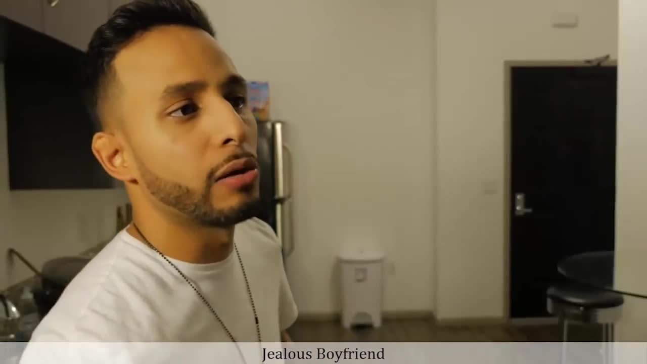 Watch the funny scene behind jealous Boyfriend Vs. Crazy Girlfriend.