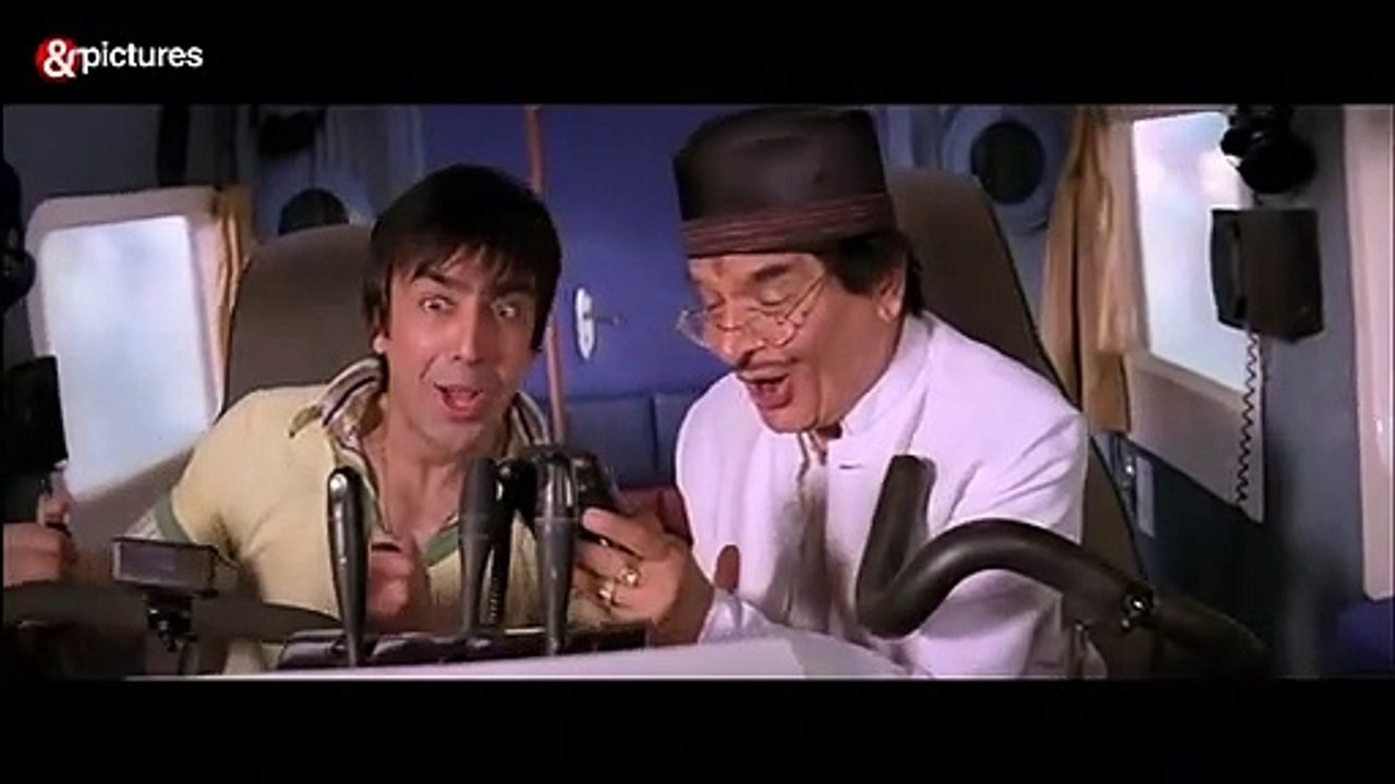 Dhamaal Aircraft Comedy Scene _ Vijay Raaz _ Asrani _
