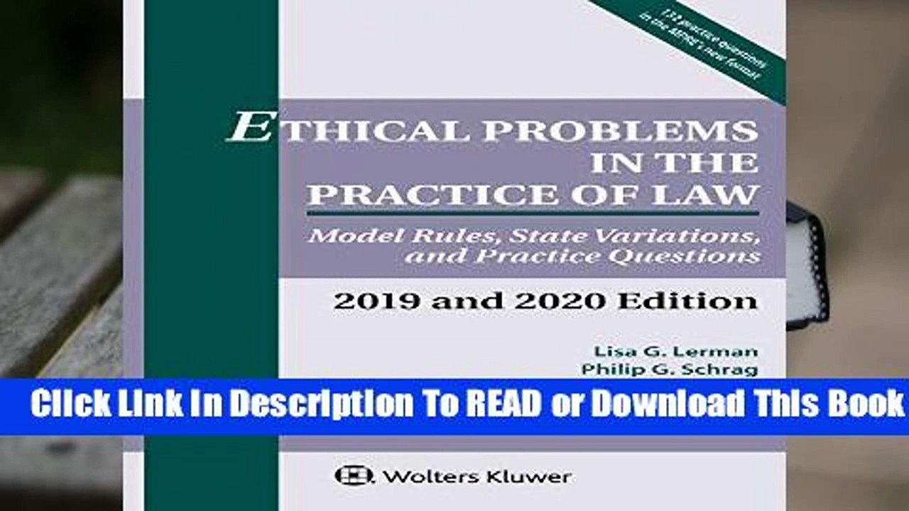 About For Books  Ethical Problems in the Practice of Law: Model Rules, State Variations, and