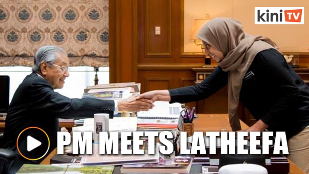 Dr Mahathir Mohamad Meets MACC Chief Latheefa Koya in Putrajaya