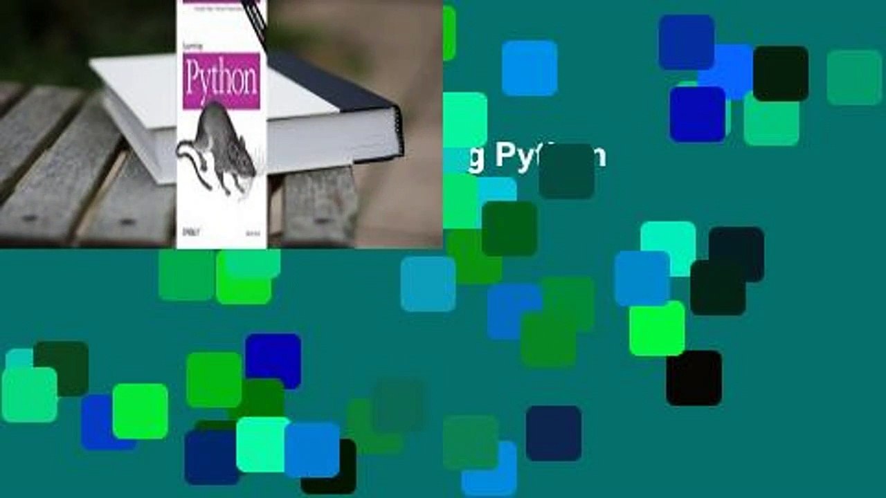 🚀 New Release: Master Python with Mark Lutz's Comprehensive Guide