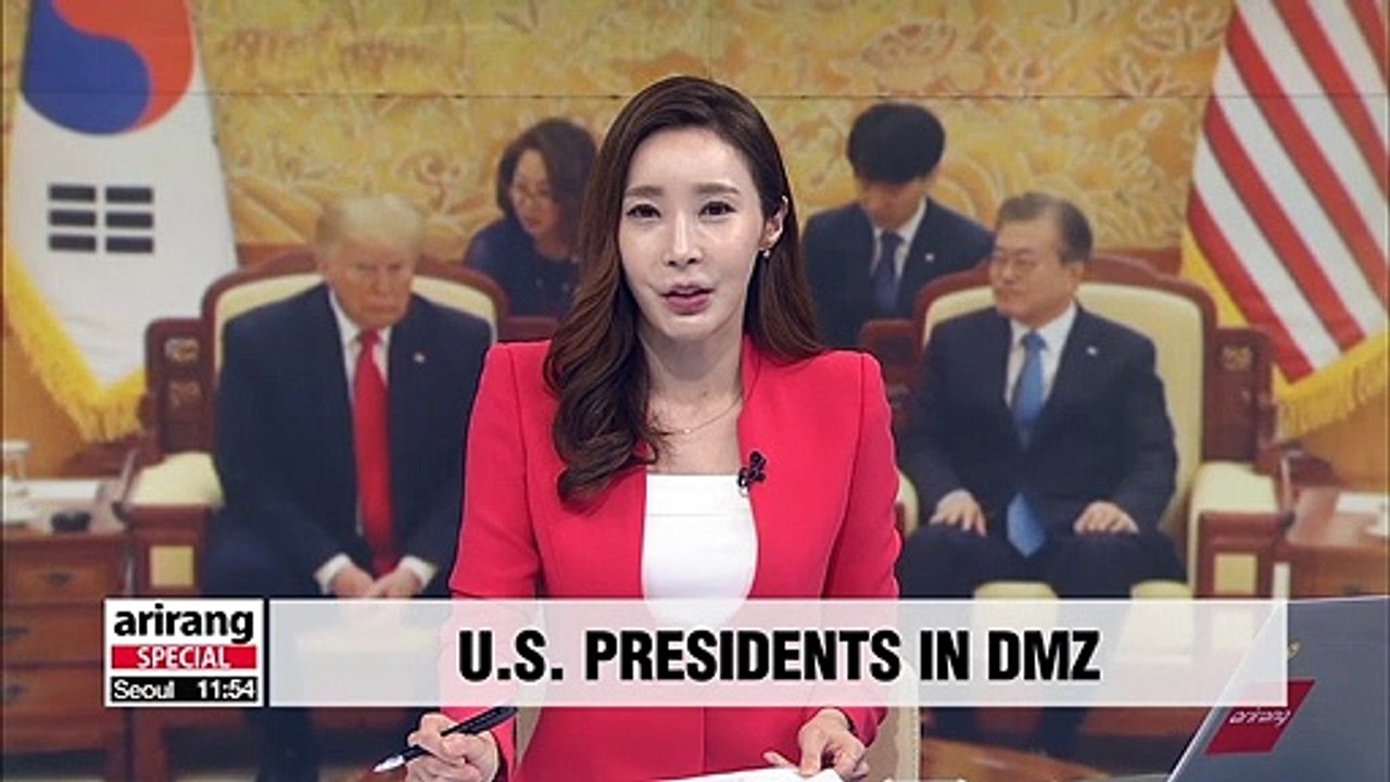 History of U.S. presidents visiting DMZ and their messages