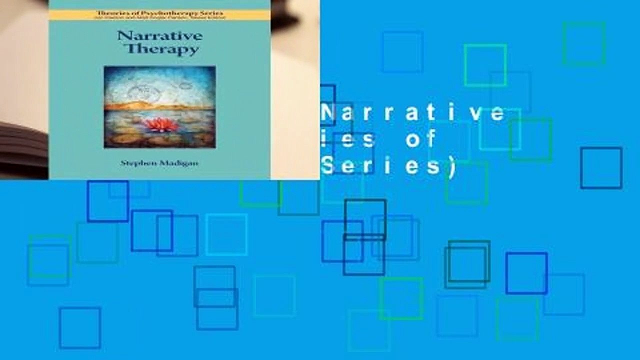 [GIFT IDEAS] Narrative Therapy (Theories of Psychotherapy Series)