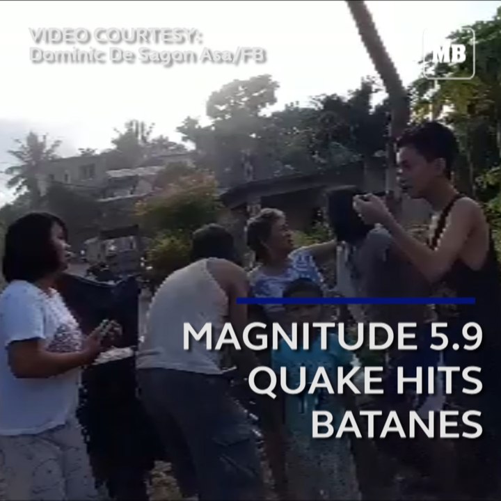 Magnitude 5.9 quake hits Batanes