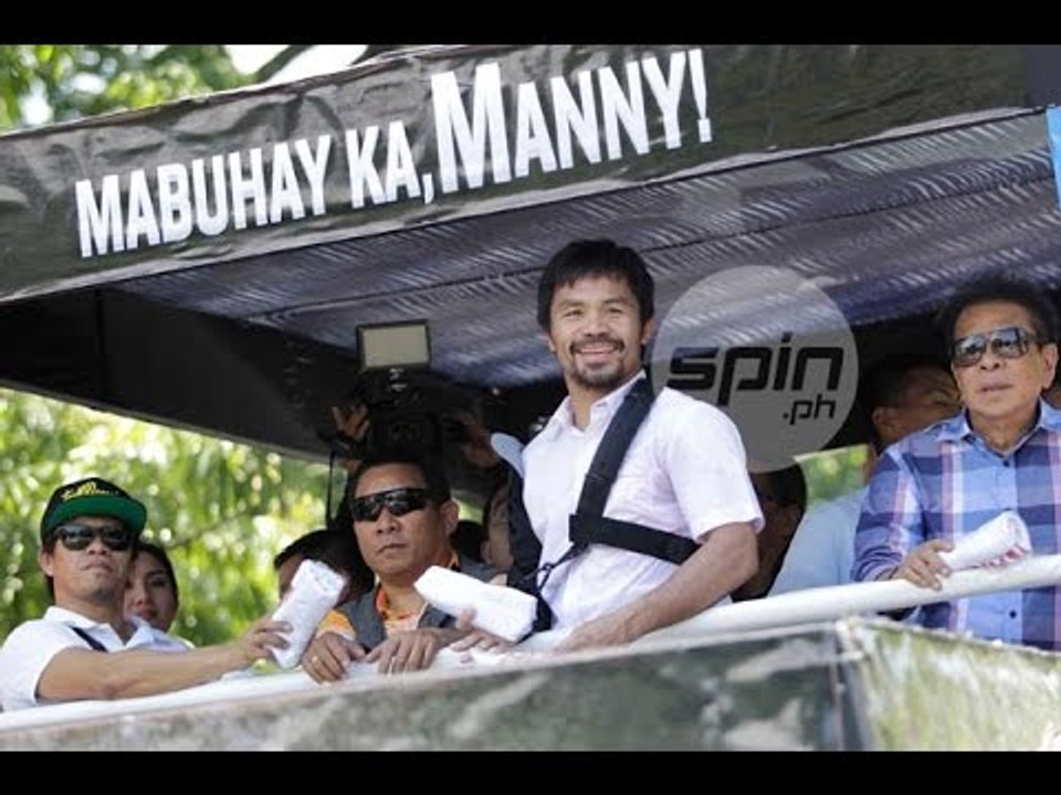 Manny Pacquiao Motorcade