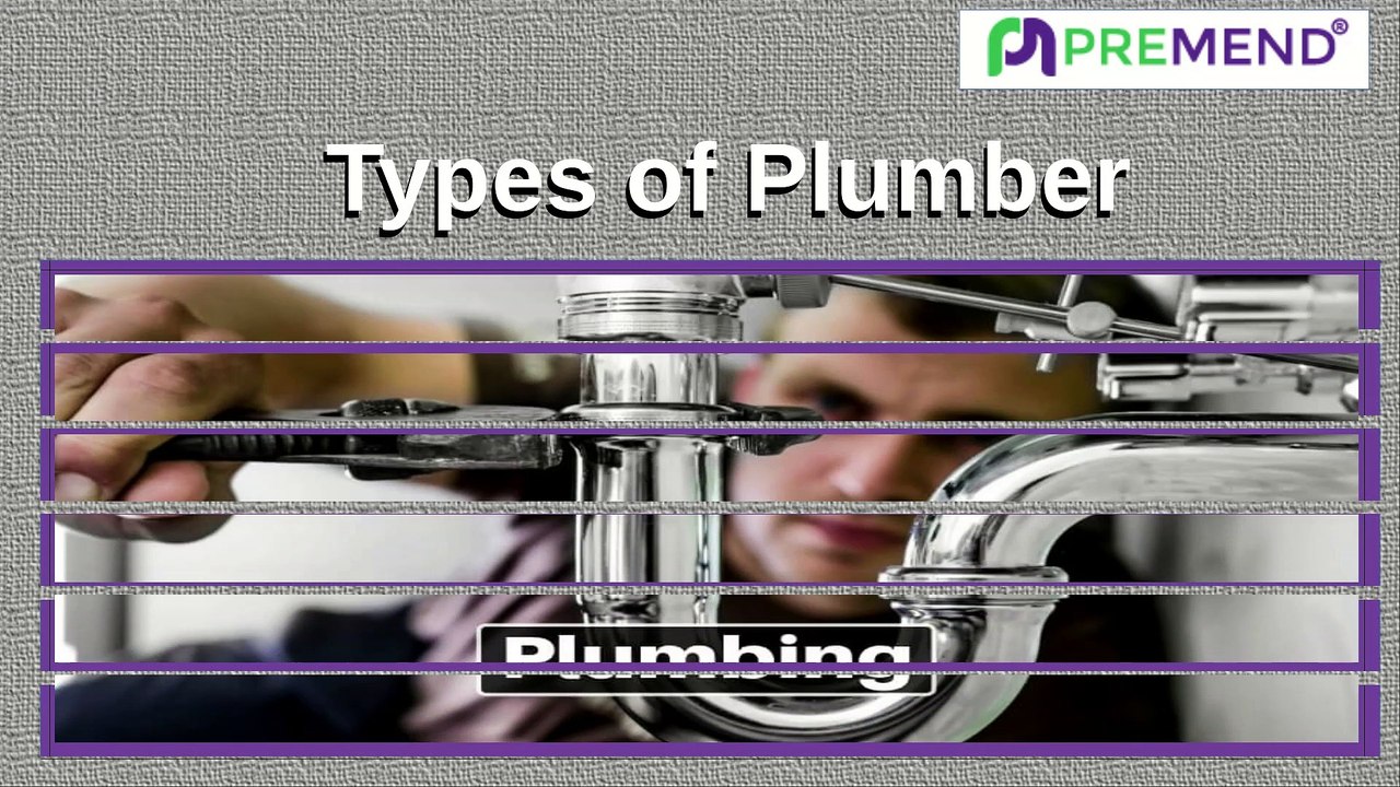 Types Of Plumber