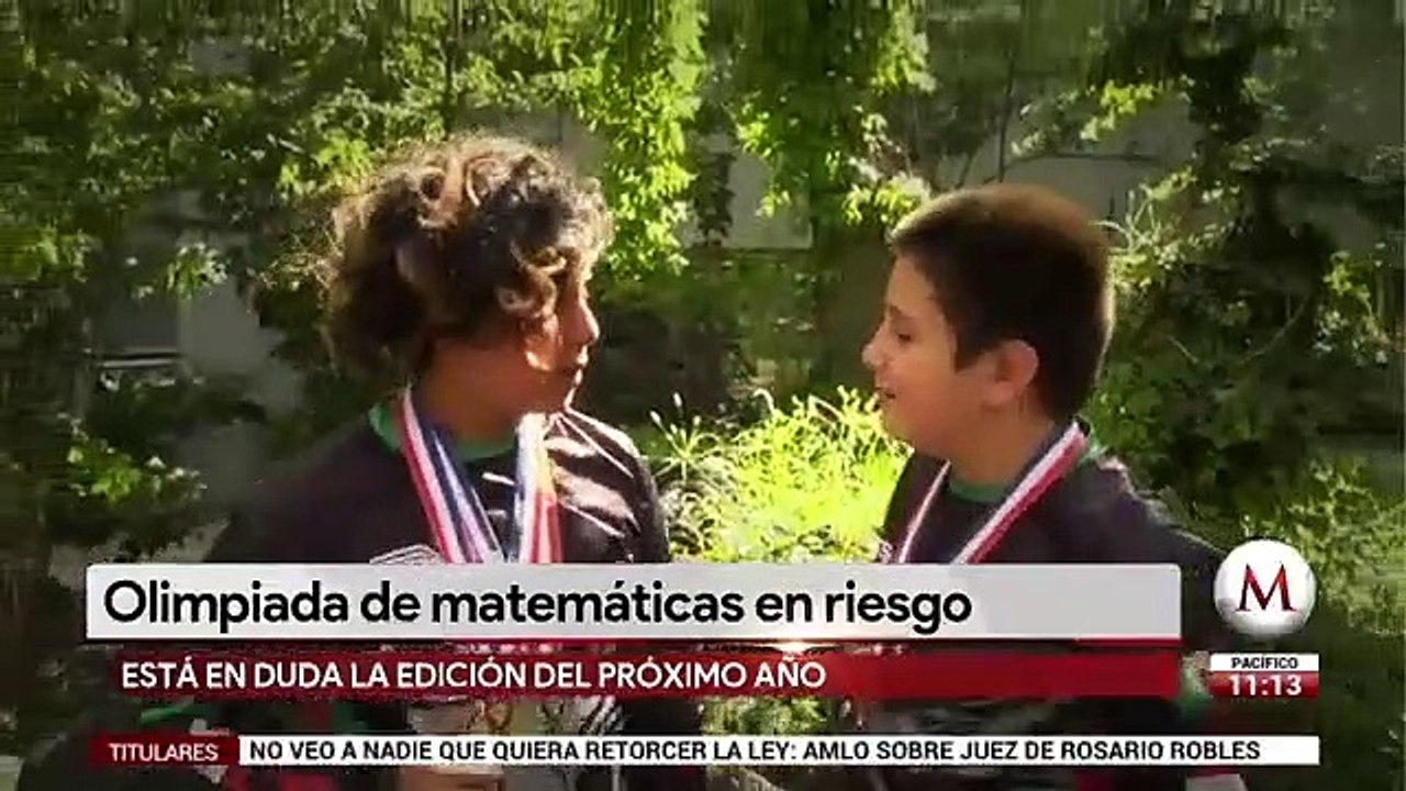 Olimpiada de Matematicas es riesgo por austeridad