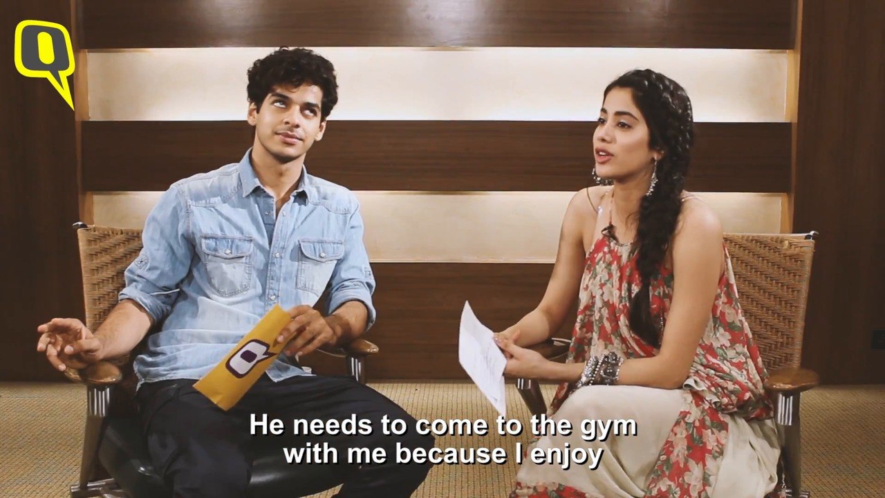 ISHAAN KHATTER & JANHVI KAPOOR