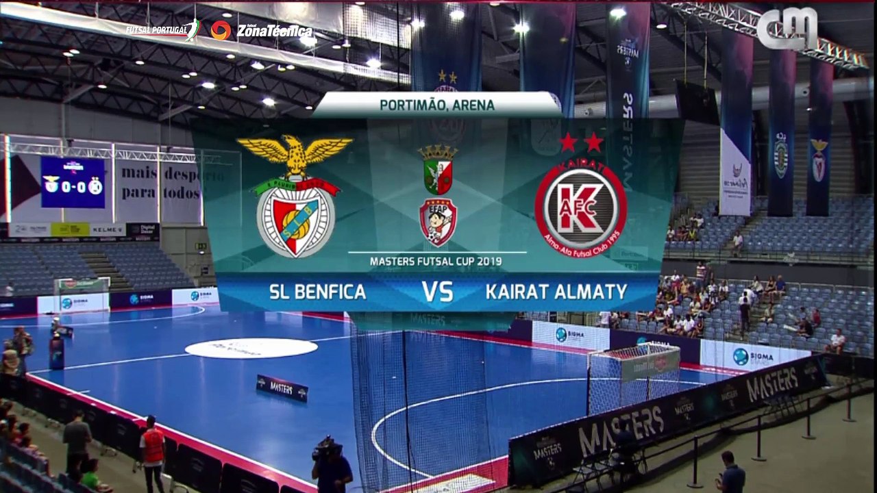 International Masters Futsal | SL Benfica 3-1 AFC Kairat