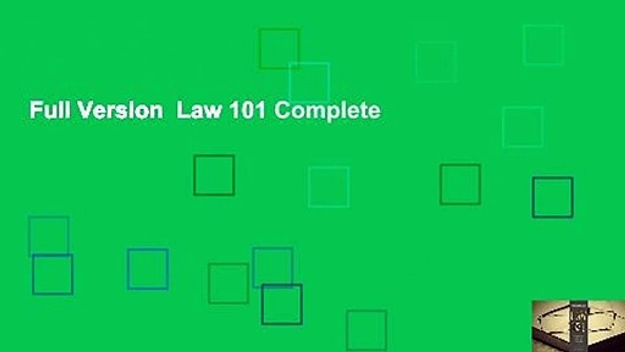 Law 101: The Complete Guide to Legal Fundamentals 📚