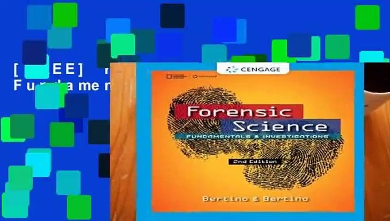 [FREE] Forensic Science: Fundamentals   Investigations