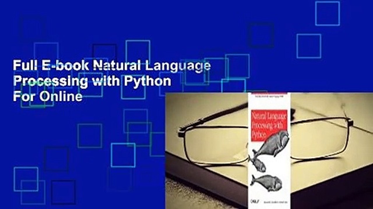 Full E-book Natural Language Processing with Python  For Online