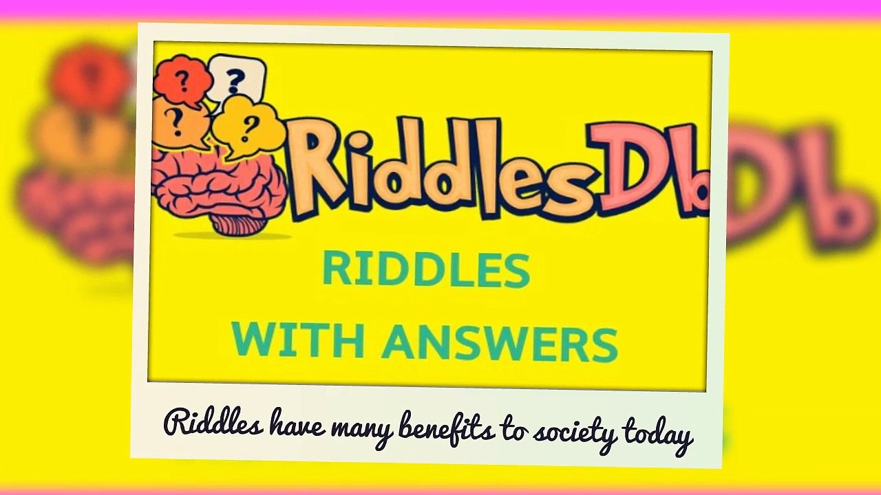 Riddles With Answers