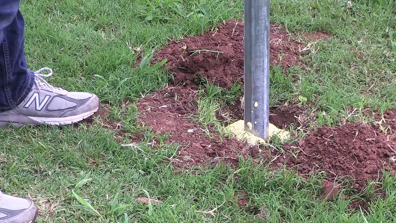 Foam post for fixing | Fence post installation without concrete | Secure Set | OKC | USA