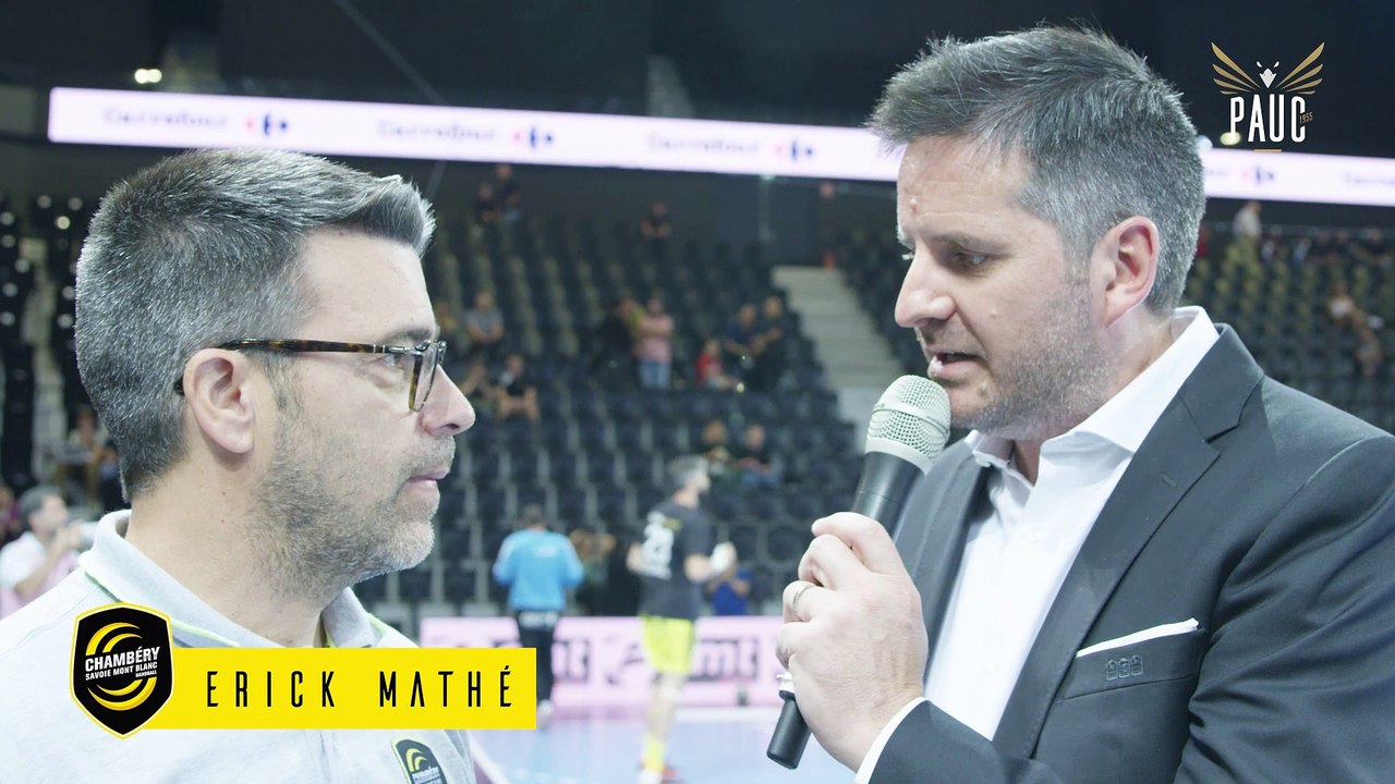 PAUC CHAMBERY - ITW d'Erick MATHÉ