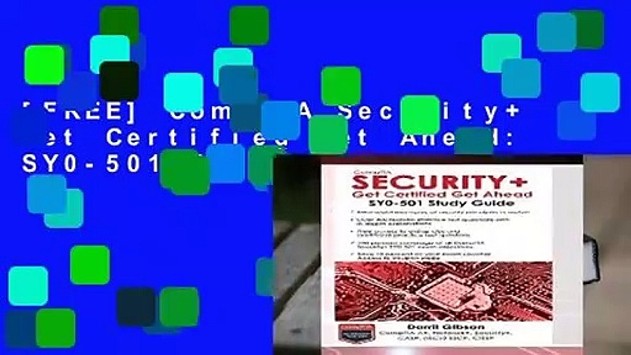 [FREE] CompTIA Security+ Get Certified Get Ahead: SY0-501 Study Guide