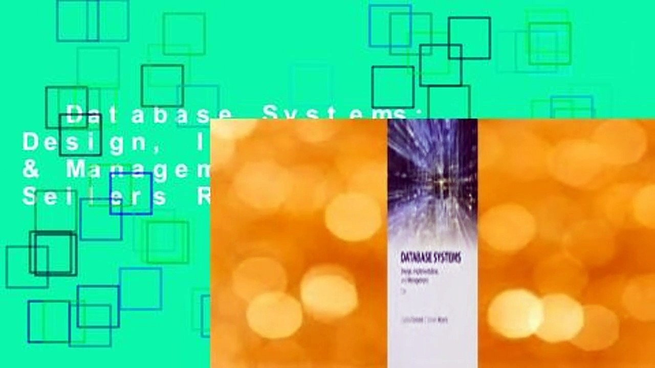Database Systems: Design, Implementation, & Management  Best Sellers Rank : #5