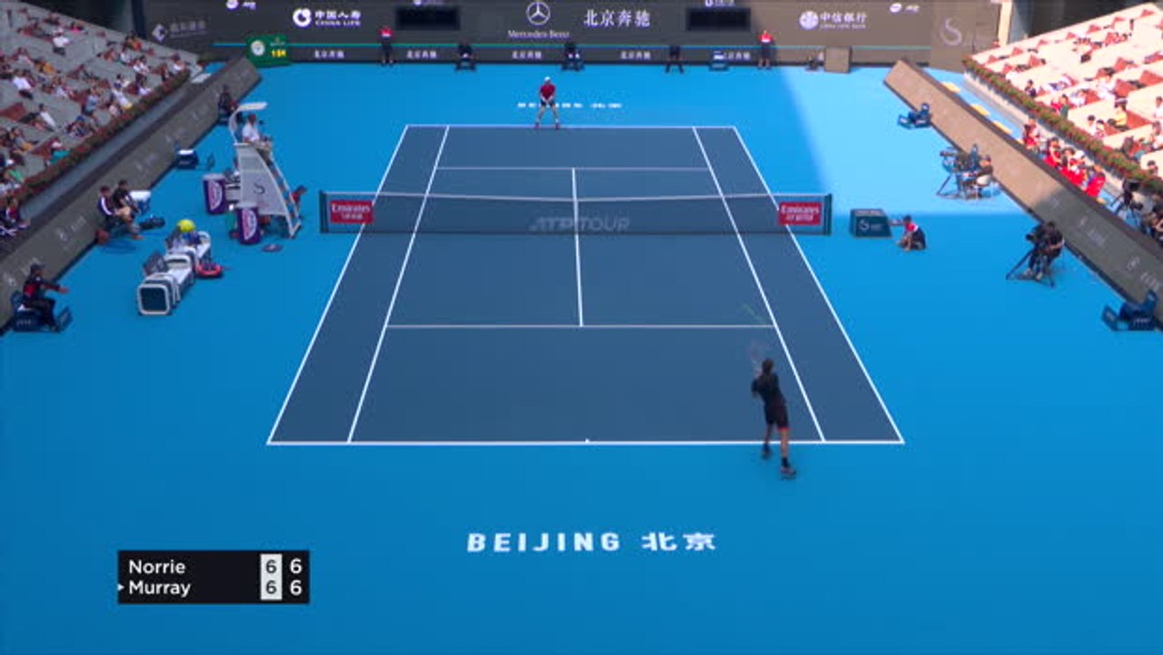 Murray bt Norrie (7-6, 6-7, 6-1)
