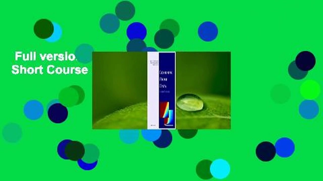 Learning From Data: A Comprehensive Guide for Kindle