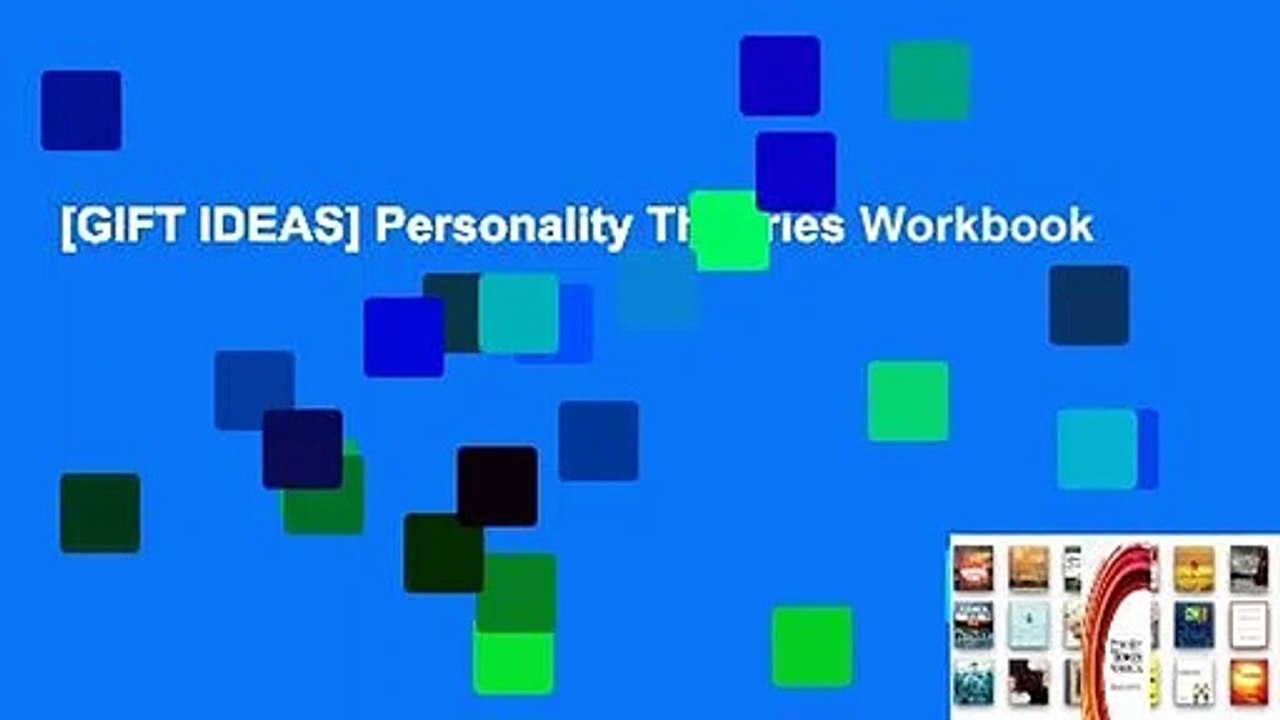 [GIFT IDEAS] Personality Theories Workbook