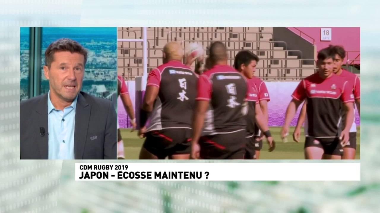 Match Japon - Écosse potentiellement maintenu malgré le risque de typhon Hagibis