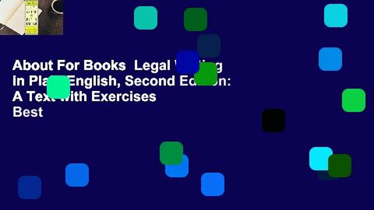 About For Books  Legal Writing in Plain English, Second Edition: A Text with Exercises  Best
