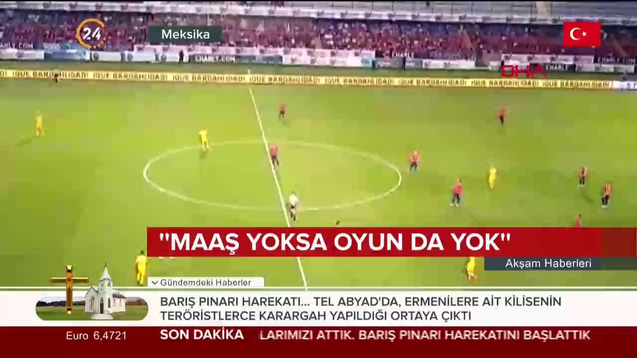 "Maaş yoksa oyun da yok"