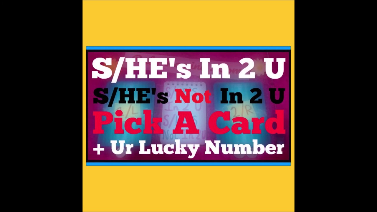 He Is In to You ~ He Is Not In to You ~ Pick Which Card