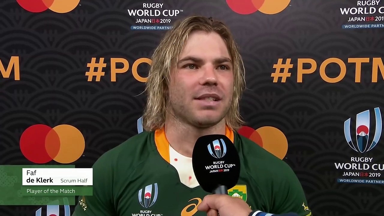 Faf De Klerk: Player of the Match