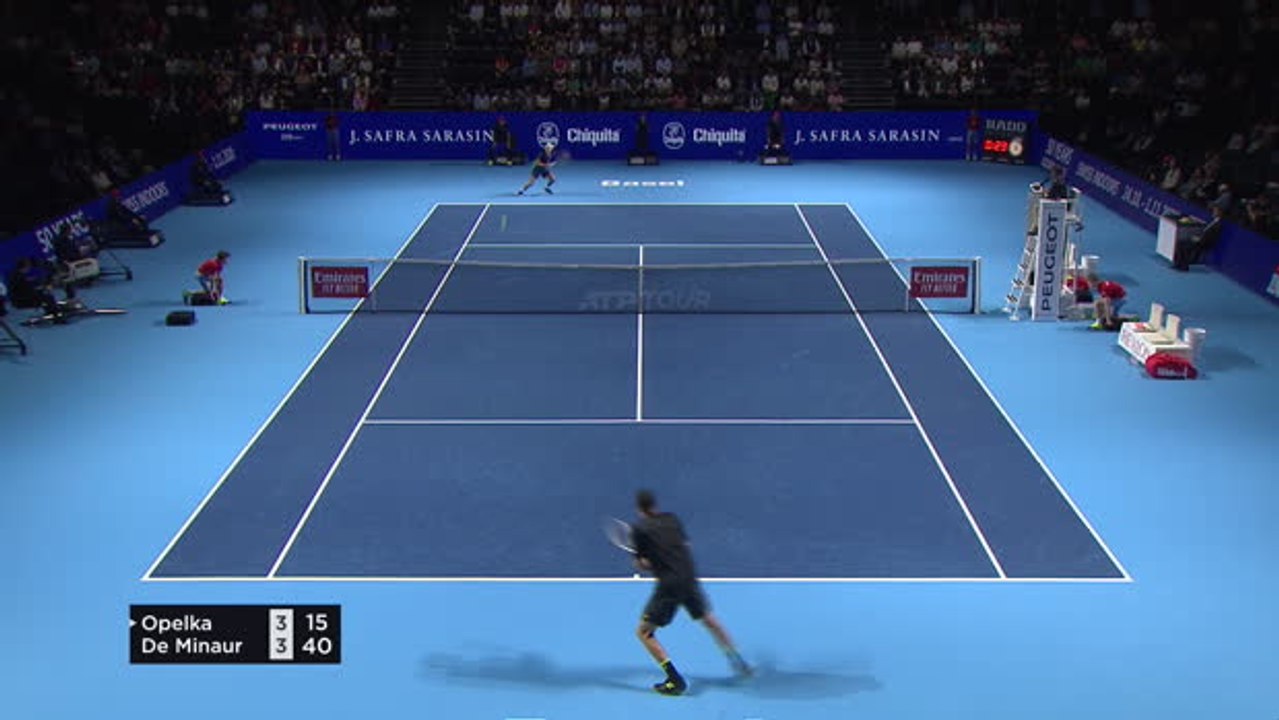 De Minaur bt Opelka (7-6 6-7 7-6)