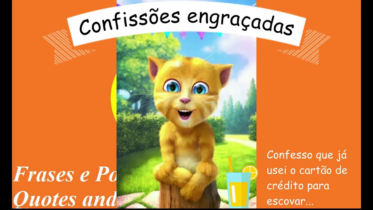 Confissões engraçadas: Confesso que já usei o cartão de crédito para escovar... [Frases e Poemas]