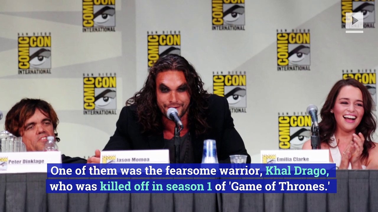 Jason Momoa Upset Over Short Run in 'Game of Thrones'