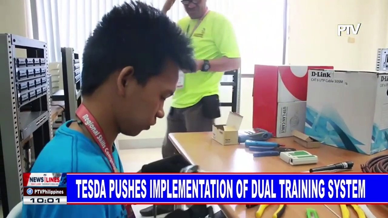 TESDA pushes implementation of dual training system