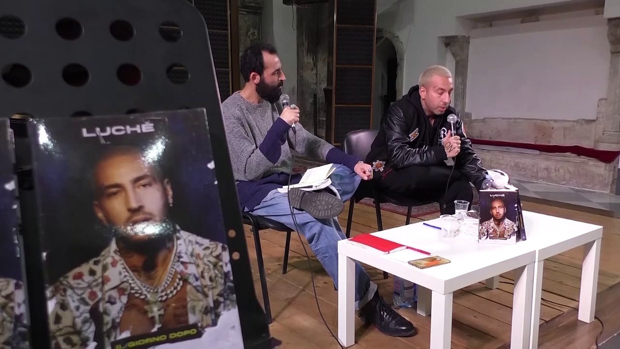 Napoli - Luchè, il rapper si racconta nel libro ''Il giorno dopo'' (05.12.19)